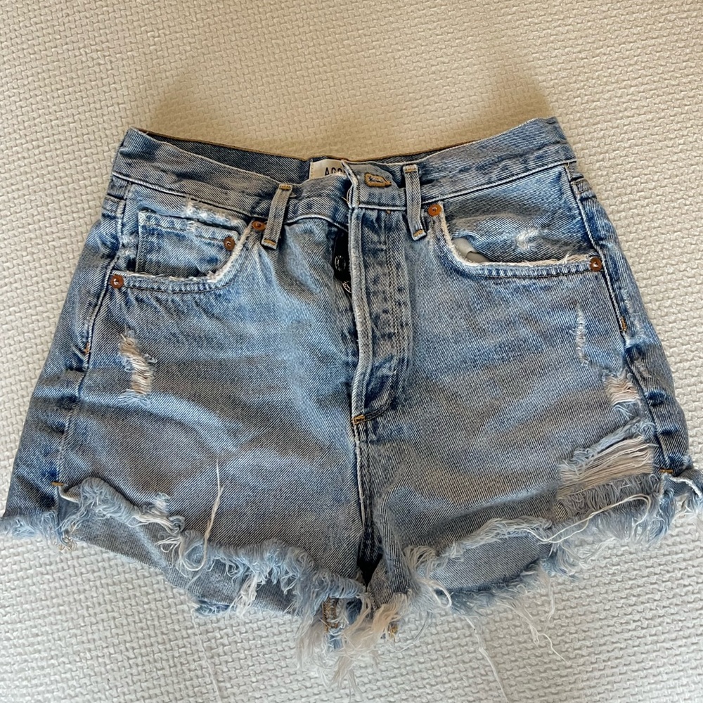 Agolde denim shorts